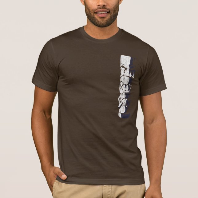 Kailua Midnight Tiki Tee (Front)