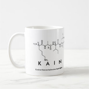 Kain peptide name mug