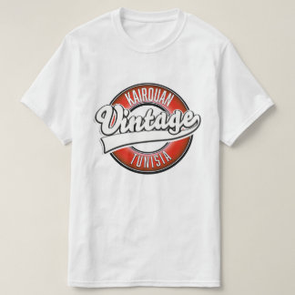 Kairouan tunisia vintage style logo T-Shirt