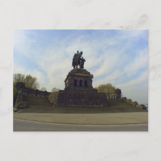 Kaiser Wilhelm, Deutsches Eck, Koblenz, Germany Postcard