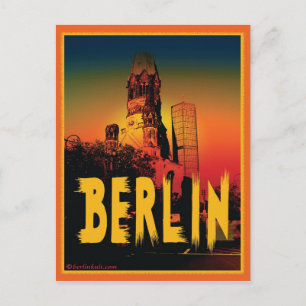 Kaiser-Wilhelm-Gedächtniskirche in Berlin Postcard