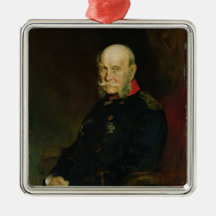 Kaiser Wilhelm I , 1888 Metal Tree Decoration