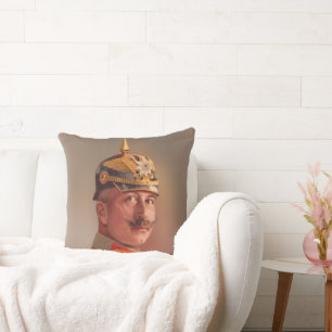 Kaiser Wilhelm II, Emperor of  Germany Cushion