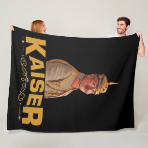 Kaiser Wilhelm II, Emperor of Germany  Fleece Blanket