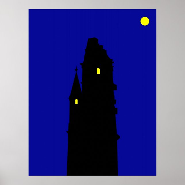 Kaiser Wilhelm Memorial Poster (Front)