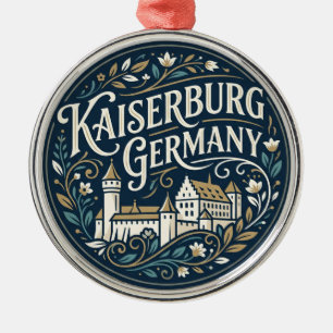 Kaiserburg Germany Germany Metal Tree Decoration