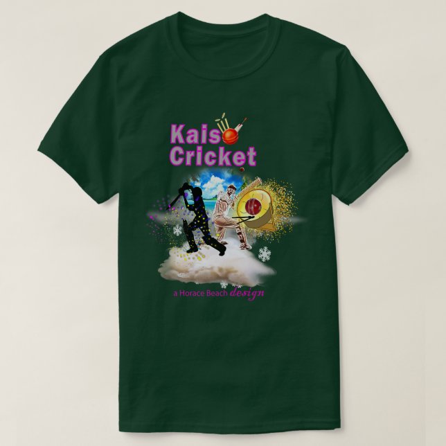 Kaiso Cricket, Cricket  T-Shirt (Design Front)