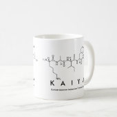 Kaiya peptide name mug (Front Right)