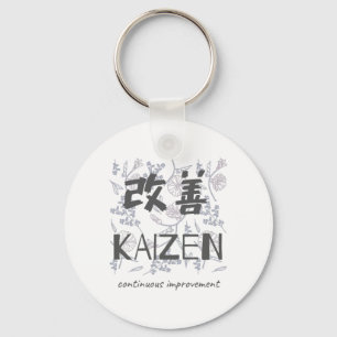 Kaizen - Continuous Improvement Key Ring