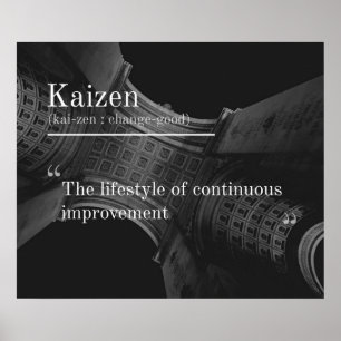 Kaizen (Continuous Improvement) Poster