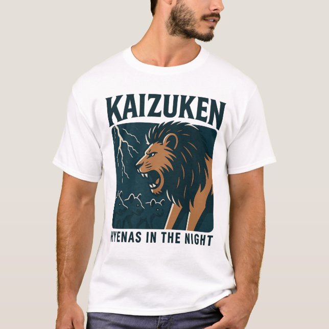 Kaizuken Hyenas in the Night T-Shirt (Front)