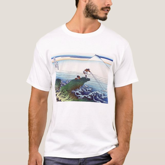 Kajikazawa in Kai Province T-Shirt (Front)