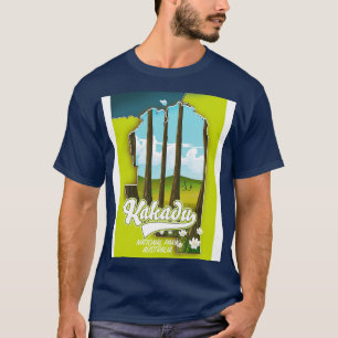 Kakadu national park Australia map T-Shirt