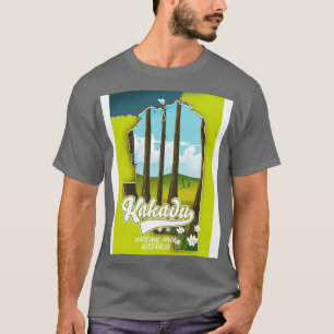 Kakadu national park Australia map T-Shirt