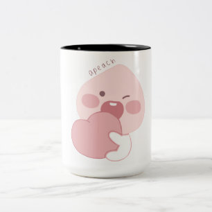 Kakao Friends Apeach Two-Tone Coffee Mug