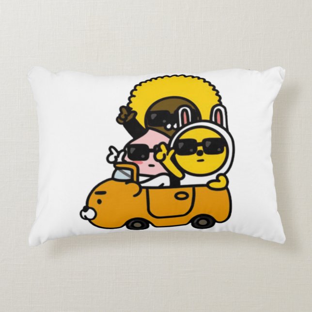 Kakao Friends Crew Decorative Cushion (Front)