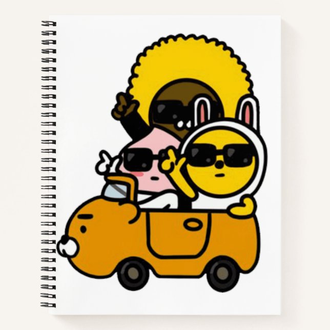 Kakao Friends Crew Notebook (Front)