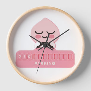 KaKao Friends - Driving Apeach Clock