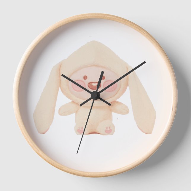 KaKao Friends - Rabbit Apeach Clock (Front)
