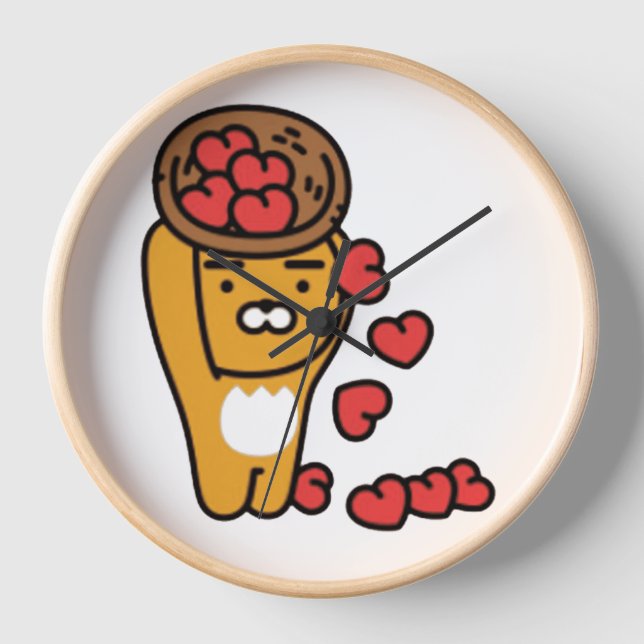 Kakao Friends Ryan23w Clock (Front)