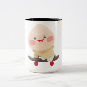 KaKao Friends - Skateboarder Apeach Two-Tone Coffee Mug