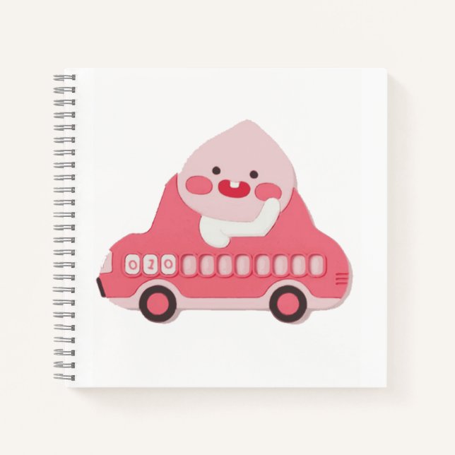 KaKao Friends - Waving Apeach Notebook (Front)