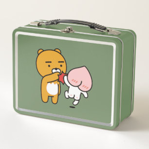 KakaoTalk Friends Apeach & Ryan Metal Lunch Box