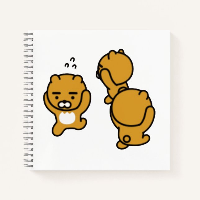 Kakaotalk Friends (Zzz) Notebook (Front)