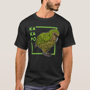 Kakapo birds biologist birdwatchig ornithologist T-Shirt