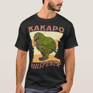Kakapo birds biologist birdwatchig ornithologist T-Shirt