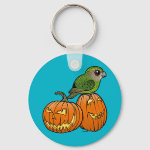 Kakapo Halloween Key Ring