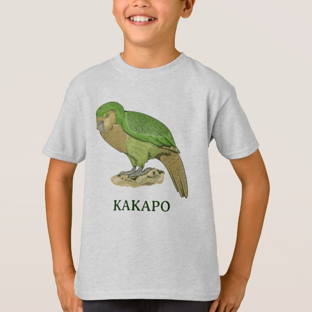 Kakapo illustration T-Shirt (Front)