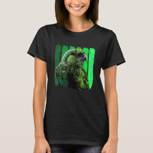 Kakapo Retro New Zealand Kakapo Bird Kakapo Parrot T-Shirt