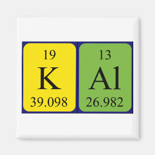 Kal periodic table name magnet