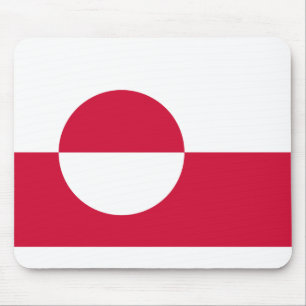 Kalaallit Nunaat - Grønland - Greenland Flag Mouse Mat