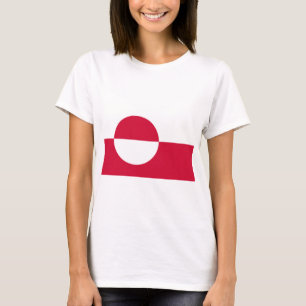 Kalaallit Nunaat - Grønland - Greenland Flag T-Shirt