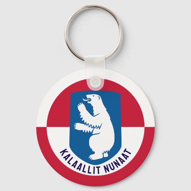 Kalaallit Nunaat  Key Ring (Front)