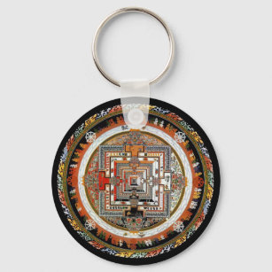 Kalachakra Mandala Key Ring