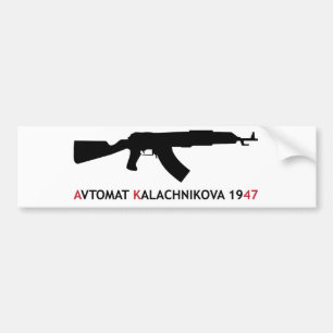 **KALACHNIKOV** BUMPER STICKER