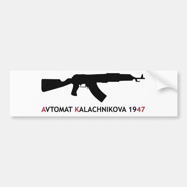 **KALACHNIKOV** BUMPER STICKER (Front)