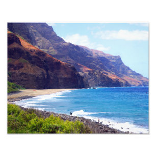Kalalau Fishermen Photo Print