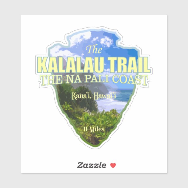 Kalalau Trail (arrowhead) (Sheet)