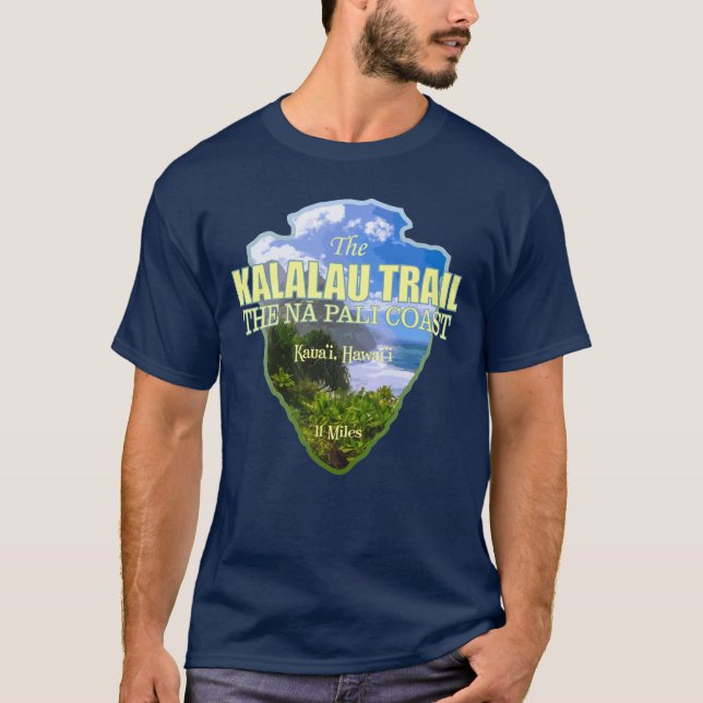 Kalalau Trail (arrowhead) T-Shirt (Front)