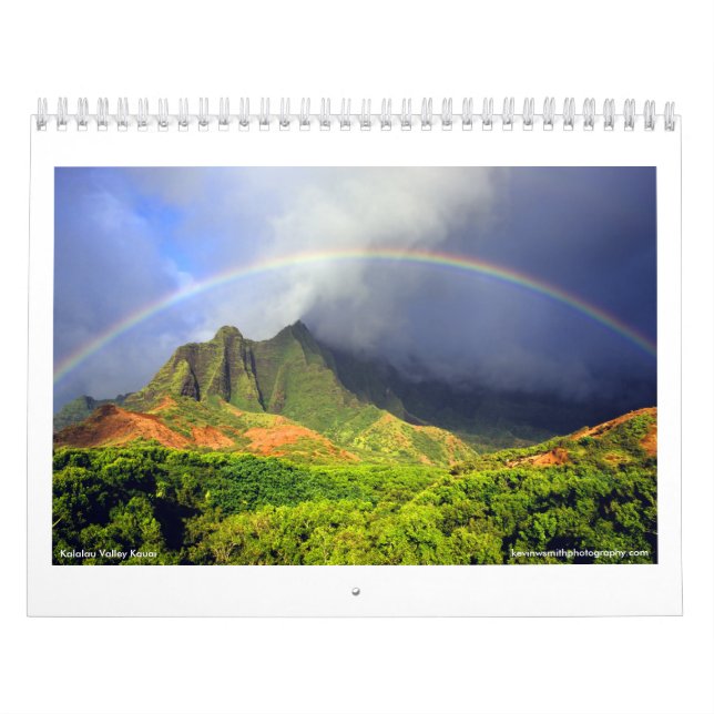 Kalalau Valley Hawaii Calendar (Cover)