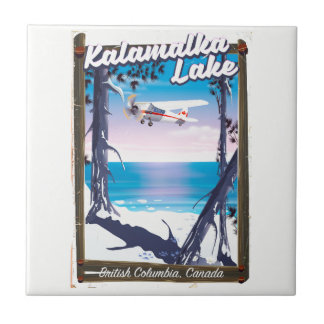 kalamalka lake, British Columbia Canada Tile