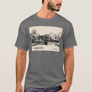 Kalamazoo Michigan Oversized T-Shirt