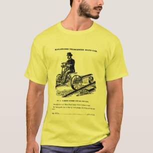 KALAMAZOO Velocipede Railroad Hand Car 1887 T-Shirt