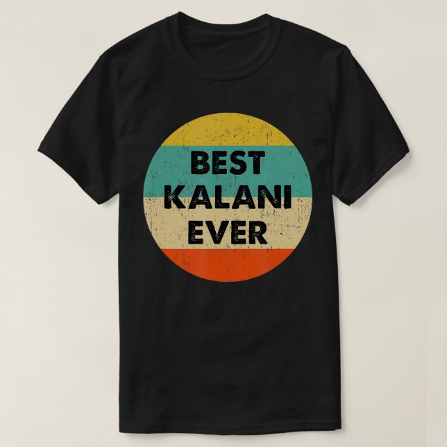 Kalani Name  T-Shirt (Design Front)