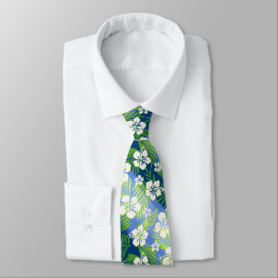 Kalani Tie Dye Blend Tropical Hibiscus - Blue