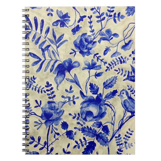 Kalani Toile Notebook (Front)